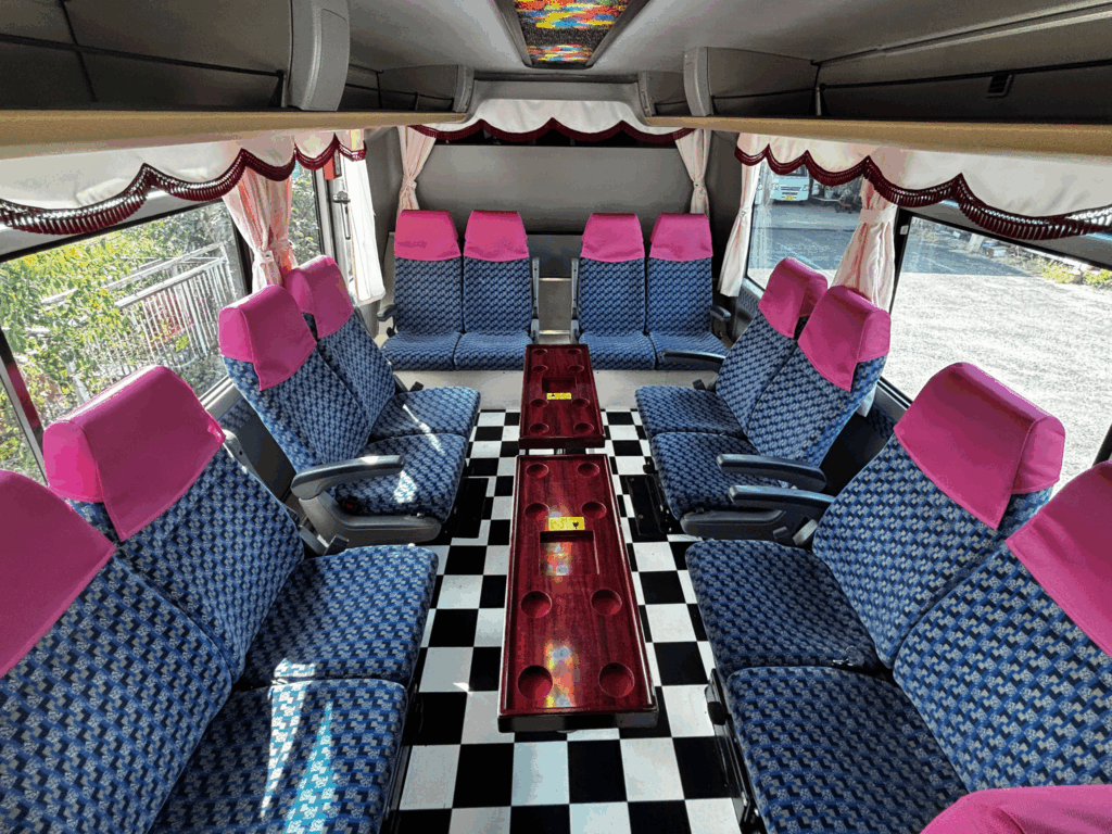 熊本　貸し切りバス　優バスクマモト　宇城市　小川　部活　結婚式　冠婚葬祭　社員旅行の貸切バス